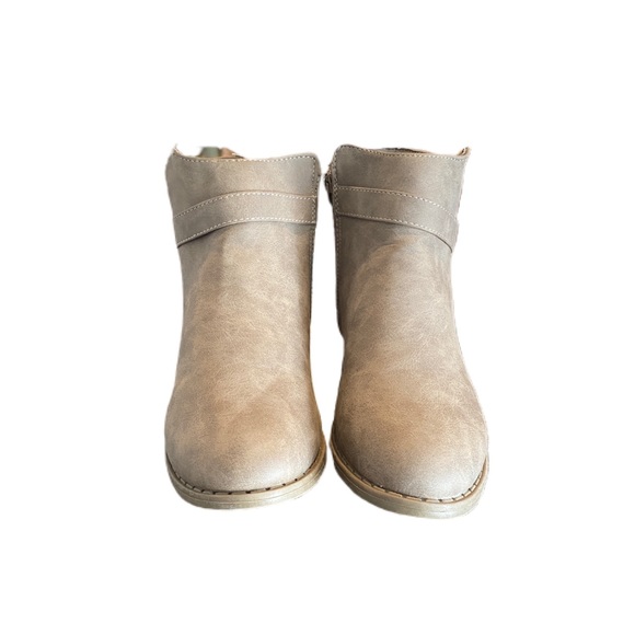 Ankle booties Faux suede - Picture 3 of 4